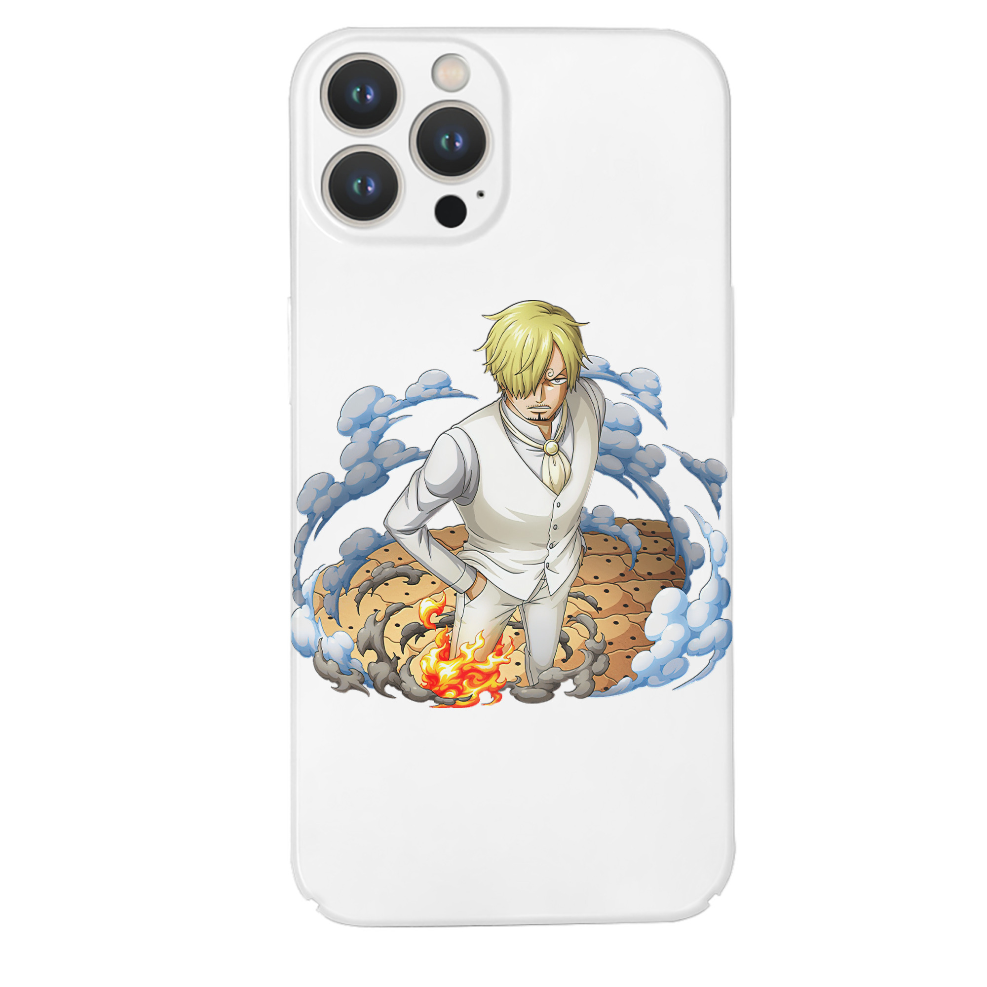 （画像用） ワンピース サンジ ONE PIECE Sanji 【iPhone 14シリーズ対応】ハードケース